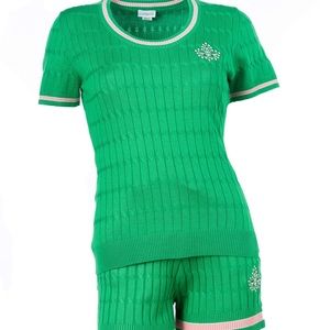 Alpha kappa alpha Knit short set from Ivy Box